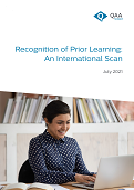 Recognition of Prior Learning International Scan